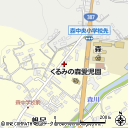 大分県玖珠郡玖珠町帆足2204周辺の地図