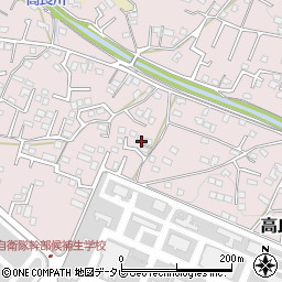 福岡県久留米市高良内町2705周辺の地図