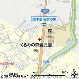 大分県玖珠郡玖珠町帆足2199周辺の地図