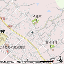 福岡県久留米市高良内町648周辺の地図