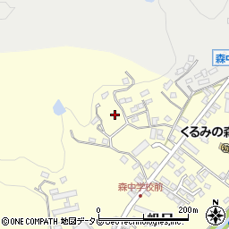 大分県玖珠郡玖珠町帆足2282周辺の地図