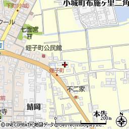 佐賀県小城市本告745-2周辺の地図