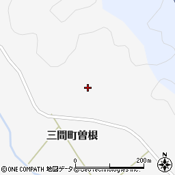 愛媛県宇和島市三間町曽根1301周辺の地図