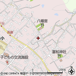 福岡県久留米市高良内町650-3周辺の地図