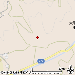 愛媛県宇和島市吉田町立間3736周辺の地図