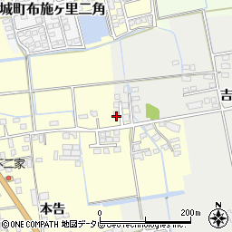 佐賀県小城市本告475-5周辺の地図