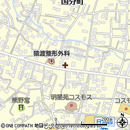西日本自動車ガラス専門店周辺の地図