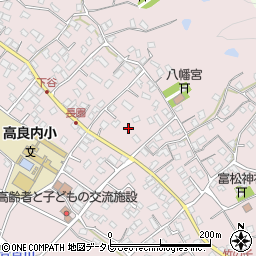 福岡県久留米市高良内町643周辺の地図