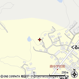 大分県玖珠郡玖珠町帆足2314周辺の地図