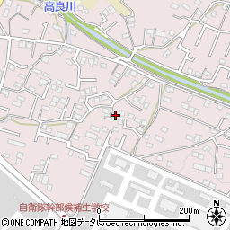 福岡県久留米市高良内町2711周辺の地図
