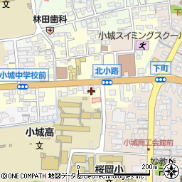 佐賀県小城市小城町251-18周辺の地図