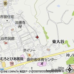 高知県室戸市室津2171周辺の地図