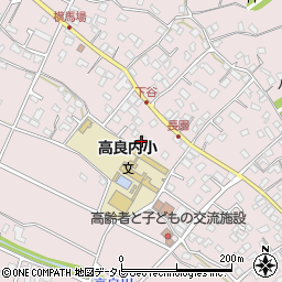 福岡県久留米市高良内町617周辺の地図