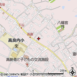 福岡県久留米市高良内町664周辺の地図