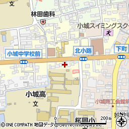 佐賀県小城市小城町251-1周辺の地図