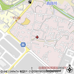 福岡県久留米市高良内町2754周辺の地図