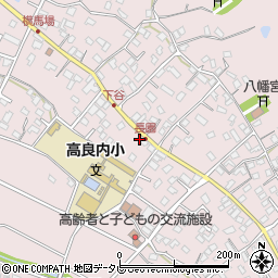 福岡県久留米市高良内町632周辺の地図