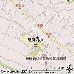 福岡県久留米市高良内町620周辺の地図