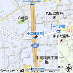 田中外科胃腸科クリニック周辺の地図