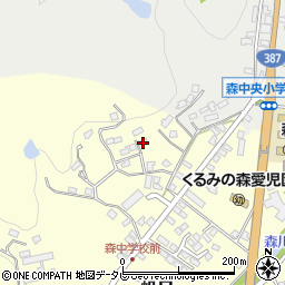 大分県玖珠郡玖珠町帆足2218周辺の地図