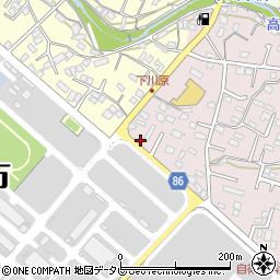 福岡県久留米市高良内町2832周辺の地図