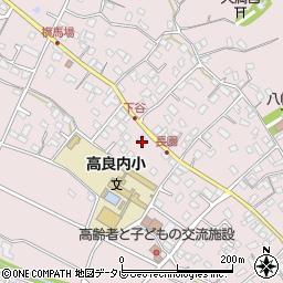 福岡県久留米市高良内町629周辺の地図
