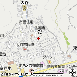 高知県室戸市室津2165周辺の地図