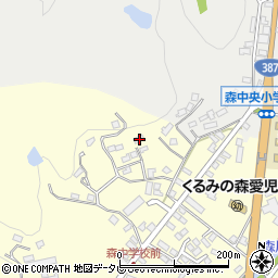 大分県玖珠郡玖珠町帆足2224周辺の地図