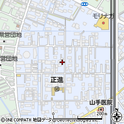 吉塚コーポ周辺の地図