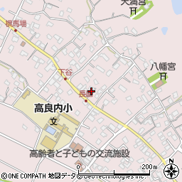 福岡県久留米市高良内町685周辺の地図