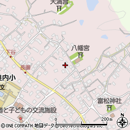 福岡県久留米市高良内町657周辺の地図