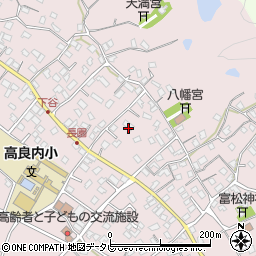 福岡県久留米市高良内町669周辺の地図