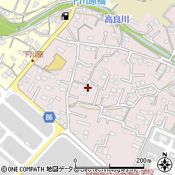 福岡県久留米市高良内町2756周辺の地図