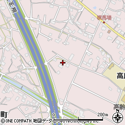福岡県久留米市高良内町218周辺の地図