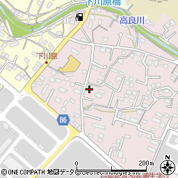 福岡県久留米市高良内町2753周辺の地図