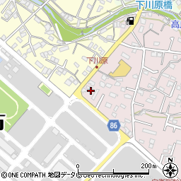 福岡県久留米市高良内町2831周辺の地図