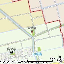 佐賀県小城市立物651-1周辺の地図
