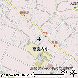 福岡県久留米市高良内町623周辺の地図