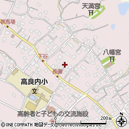 福岡県久留米市高良内町684周辺の地図