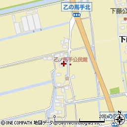 佐賀県神埼郡吉野ヶ里町乙ノ馬手1177-1周辺の地図