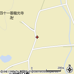 愛媛県宇和島市三間町戸雁602周辺の地図