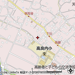 福岡県久留米市高良内町488周辺の地図