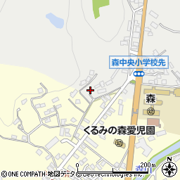 大分県玖珠郡玖珠町森1142周辺の地図