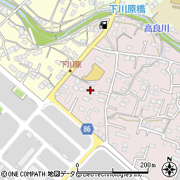 福岡県久留米市高良内町2825周辺の地図