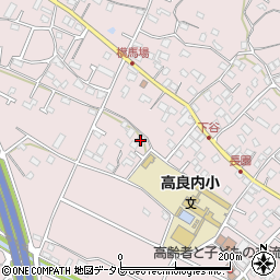 福岡県久留米市高良内町518-1周辺の地図