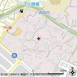 福岡県久留米市高良内町2758周辺の地図