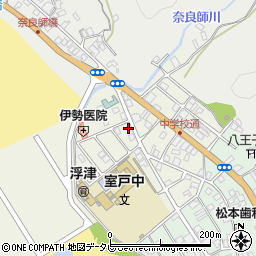 高知県室戸市浮津三番町148周辺の地図