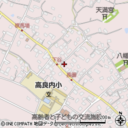 福岡県久留米市高良内町693周辺の地図