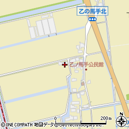 佐賀県神埼郡吉野ヶ里町乙ノ馬手1179周辺の地図