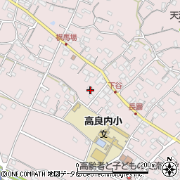 福岡県久留米市高良内町487周辺の地図